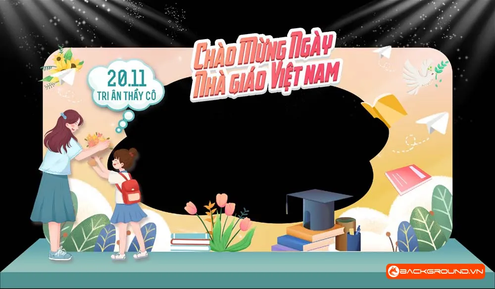 Backdrop checkin ngày Nhà Giáo Việt Nam 20-11 (11)