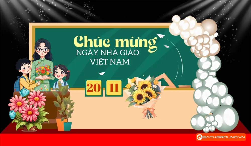 Backdrop checkin ngày Nhà Giáo Việt Nam 20-11 (13)