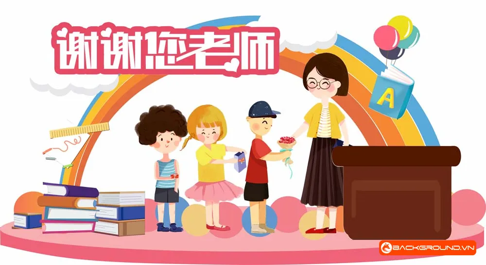 Backdrop Checkin Ngày Nhà Giáo Việt Nam 20-11 (21)