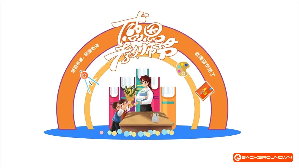 Backdrop Checkin Ngày Nhà Giáo Việt Nam 20-11 (24)