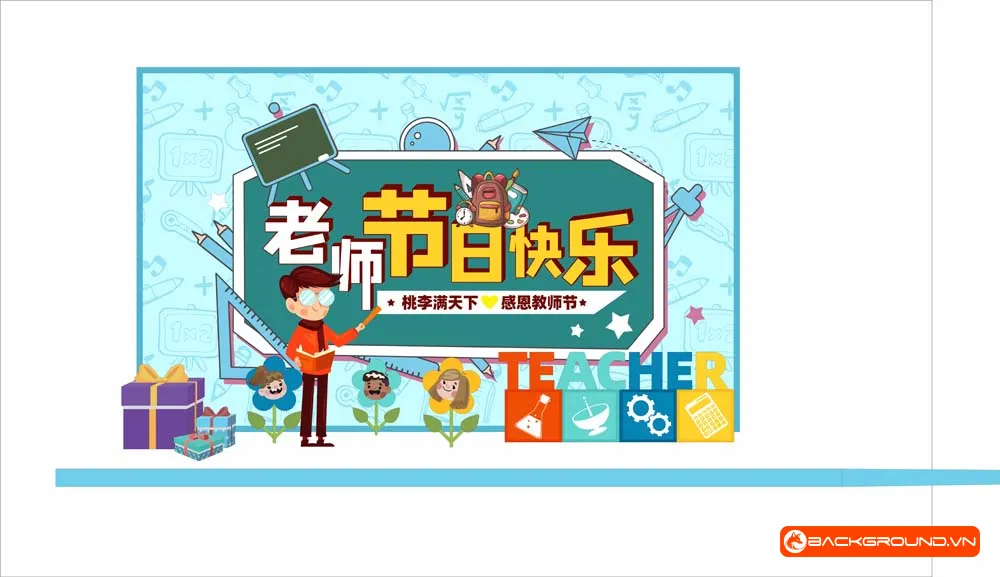 Backdrop Checkin Ngày Nhà Giáo Việt Nam 20-11 (27)