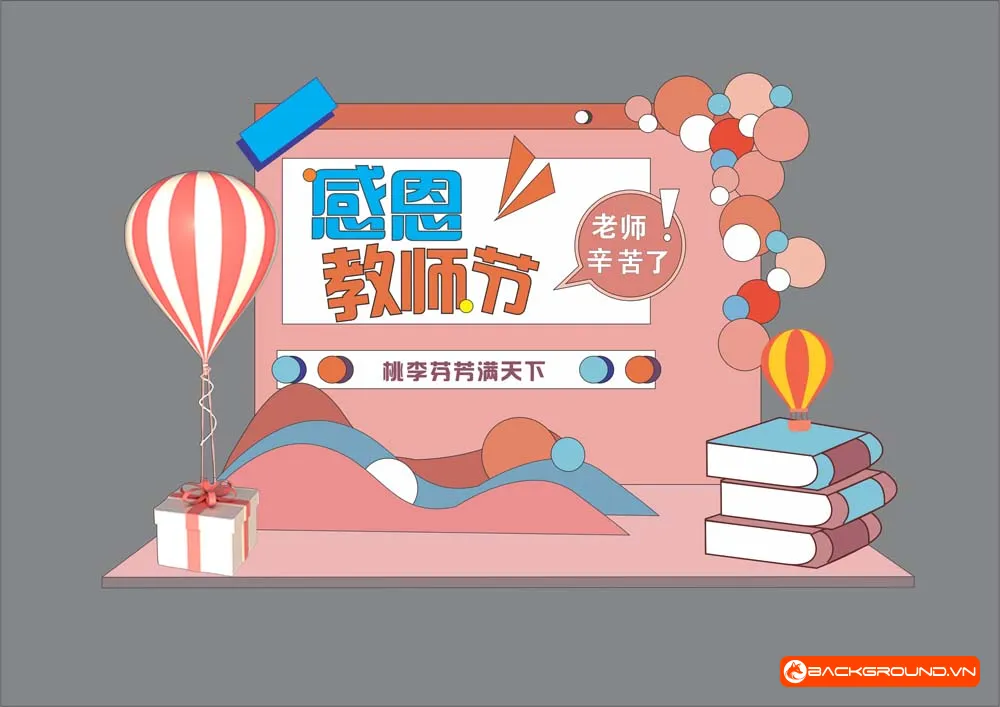 Backdrop Checkin Ngày Nhà Giáo Việt Nam 20-11 (30)