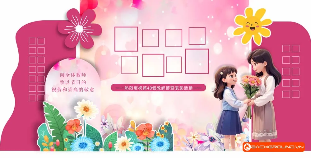 Backdrop Checkin Ngày Nhà Giáo Việt Nam 20-11 (48)