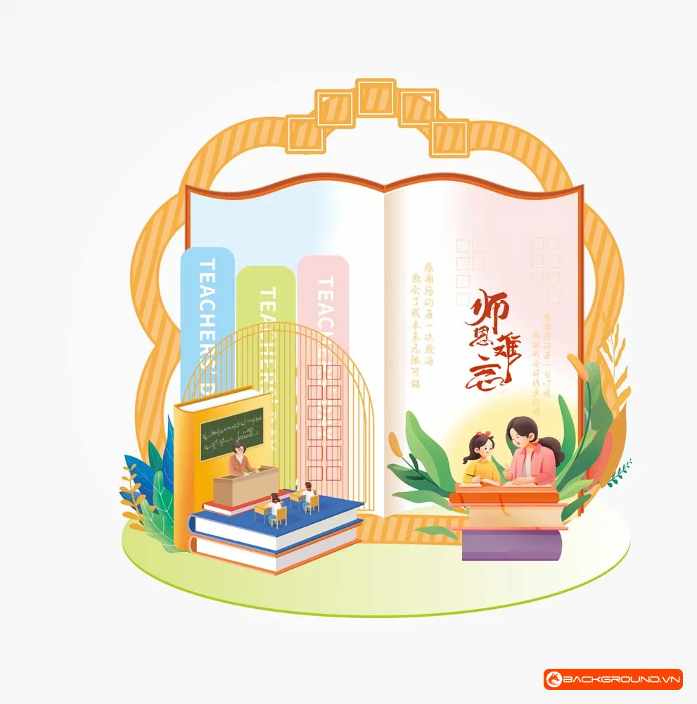 Backdrop Checkin Ngày Nhà Giáo Việt Nam 20-11 (50)