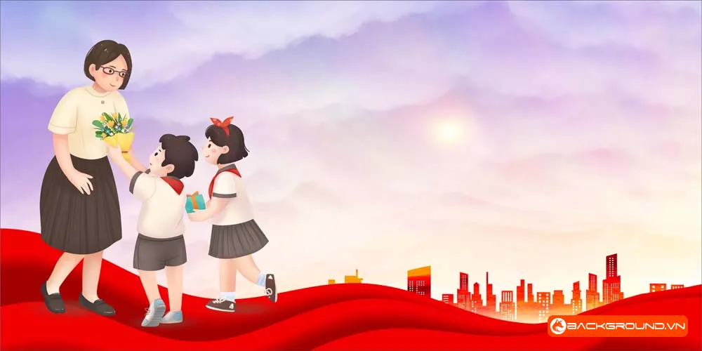 Phông Nền Background Ngày Nhà Giáo Việt Nam (57)