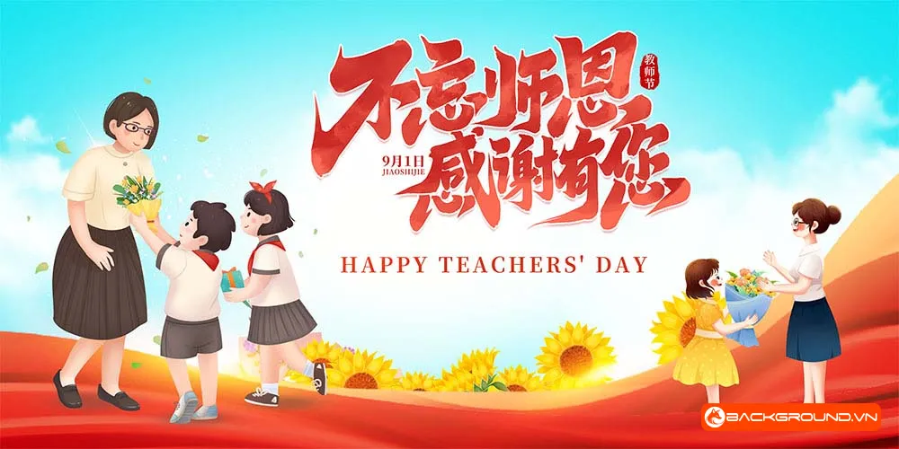 Phông Nền Background Ngày Nhà Giáo Việt Nam (64)