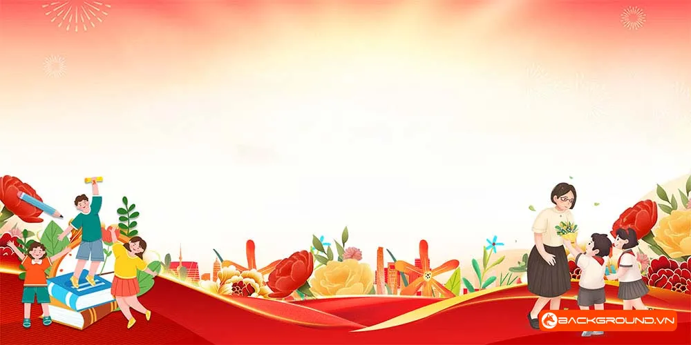 Phông Nền Background Ngày Nhà Giáo Việt Nam (67)