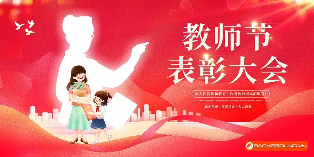 Phông Nền Background Ngày Nhà Giáo Việt Nam (71)