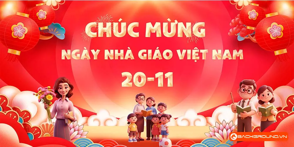 Phông Nền Background Ngày Nhà Giáo Việt Nam (75)