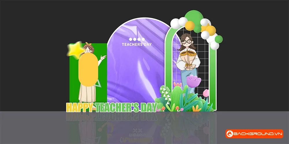 Backdrop Checkin Ngày Nhà Giáo Việt Nam 20-11 (57)