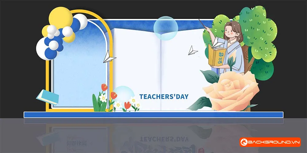 Backdrop Checkin Ngày Nhà Giáo Việt Nam 20-11 (60)