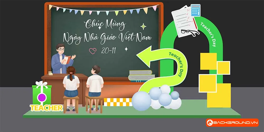 Backdrop Checkin Ngày Nhà Giáo Việt Nam 20-11 (66)
