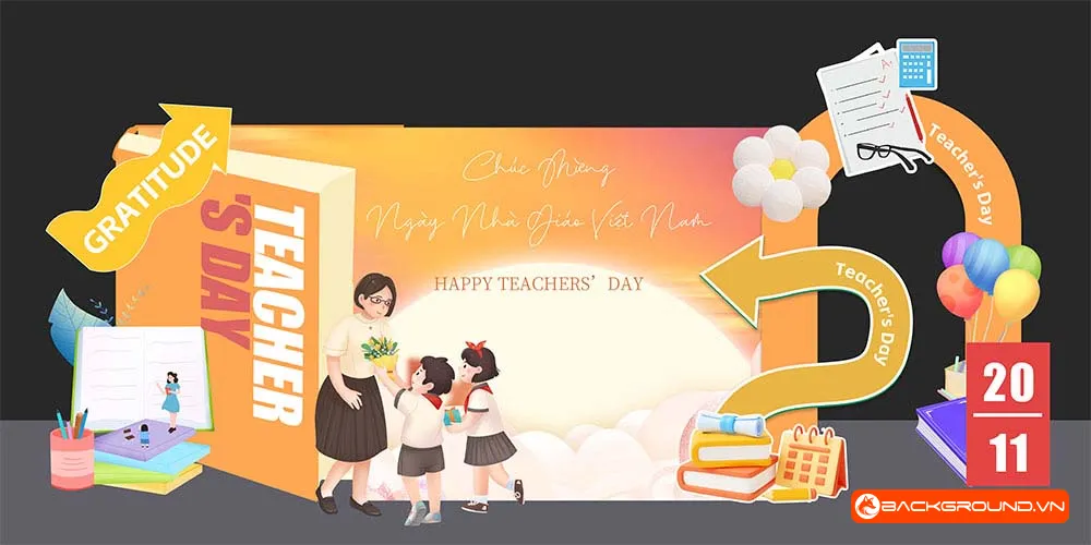 Backdrop Checkin Ngày Nhà Giáo Việt Nam 20-11 (67)