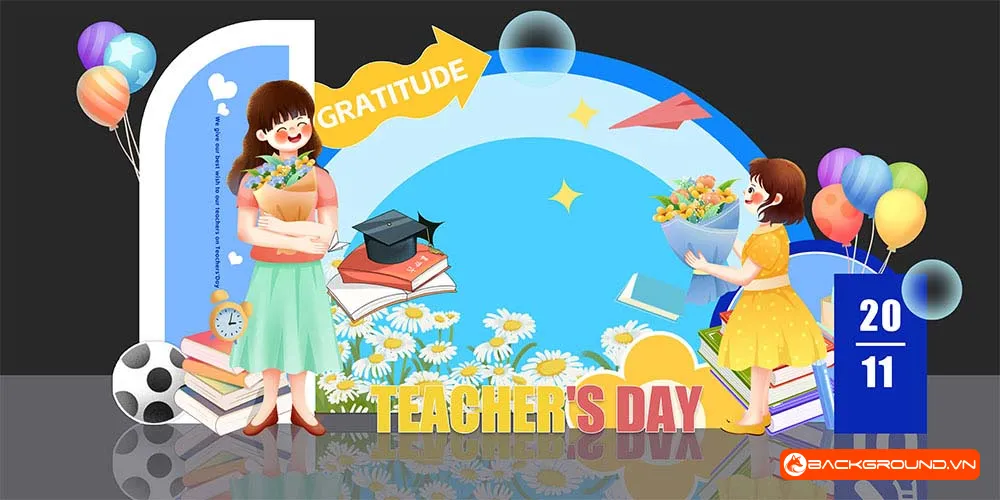 Backdrop Checkin Ngày Nhà Giáo Việt Nam 20-11 (68)