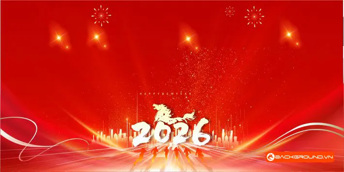 Phông nền sân khấu Tết 2026 - File Corel (3)