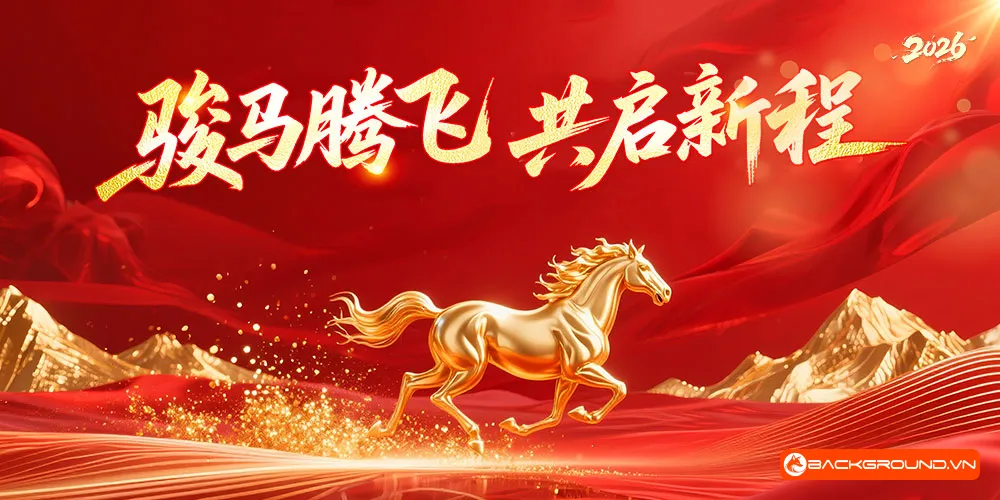 Background - Phông nền sân khấu Tết 2026 (100)