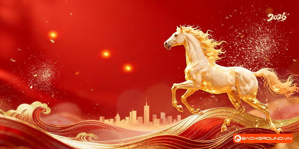 Background - Phông nền sân khấu Tết 2026 (123)