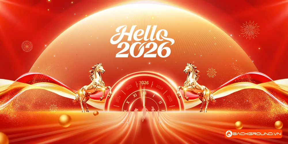 Background - Phông nền sân khấu Tết 2026 (125)