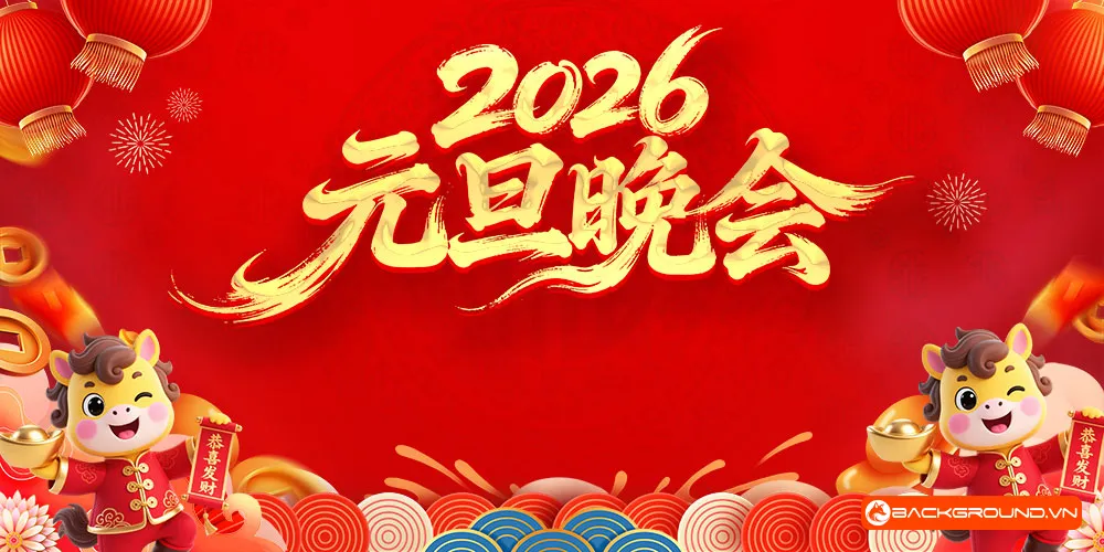 Background - Phông nền sân khấu Tết 2026 (127)
