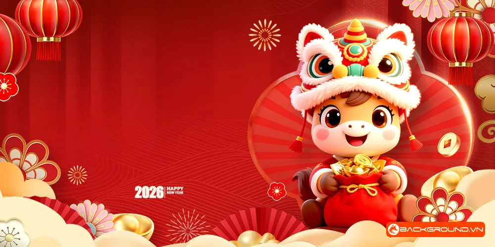 Background - Phông nền sân khấu Tết 2026 (128)