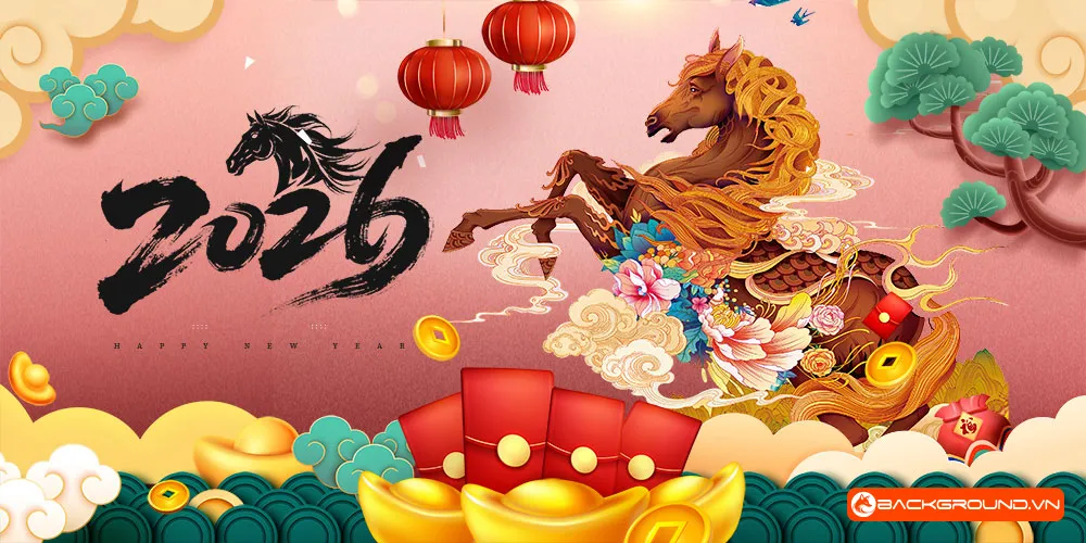 Background - Phông nền sân khấu Tết 2026 (130)