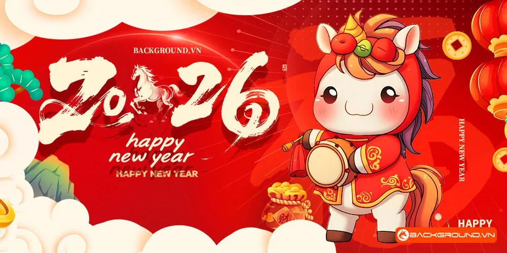 Background - Phông nền sân khấu Tết 2026 (24)