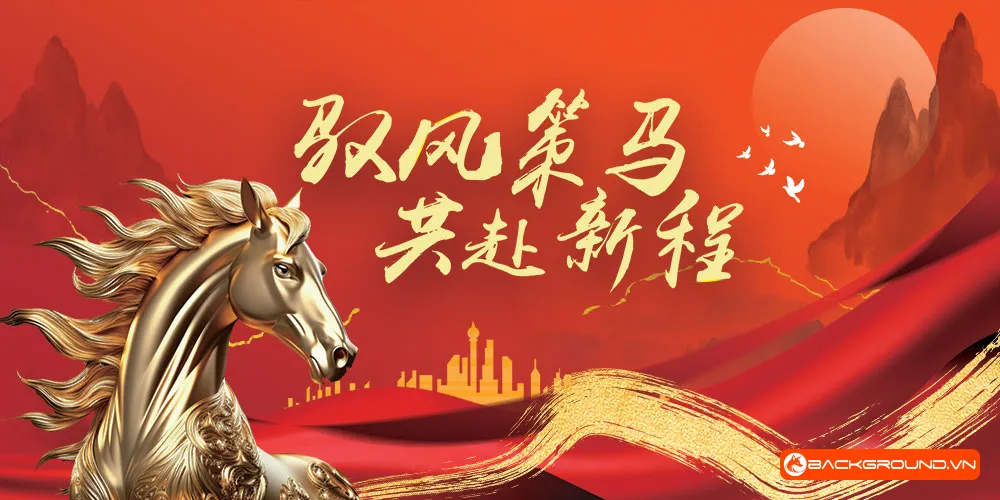 Background - Phông nền sân khấu Tết 2026 (3)