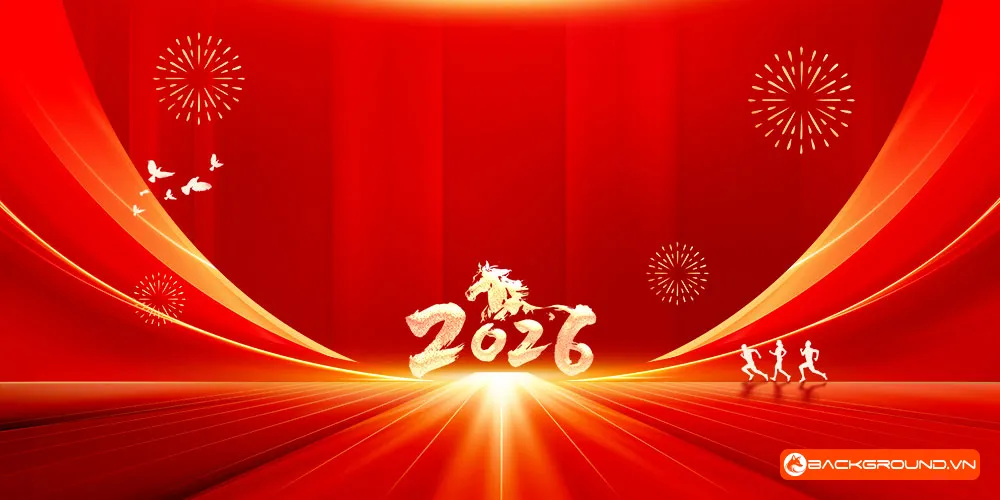 Background - Phông nền sân khấu Tết 2026 (4)