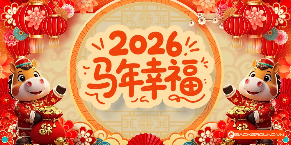 Background - Phông nền sân khấu Tết 2026 (52)