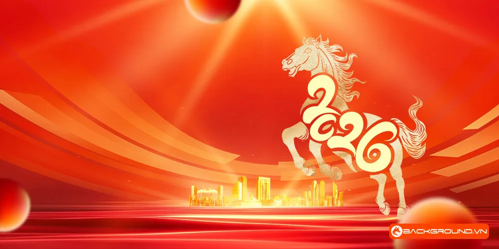 Background - Phông nền sân khấu Tết 2026 (55)