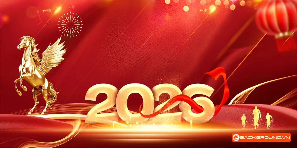 Background - Phông nền sân khấu Tết 2026 (6)