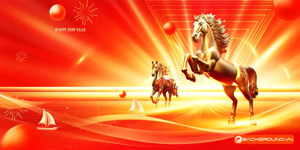 Background - Phông nền sân khấu Tết 2026 (66)