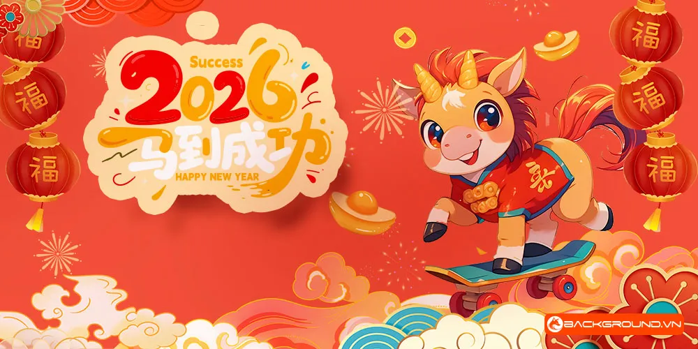 Background - Phông nền sân khấu Tết 2026 (84)