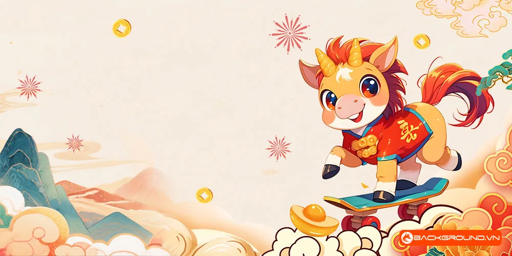 Background - Phông nền sân khấu Tết 2026 (87)