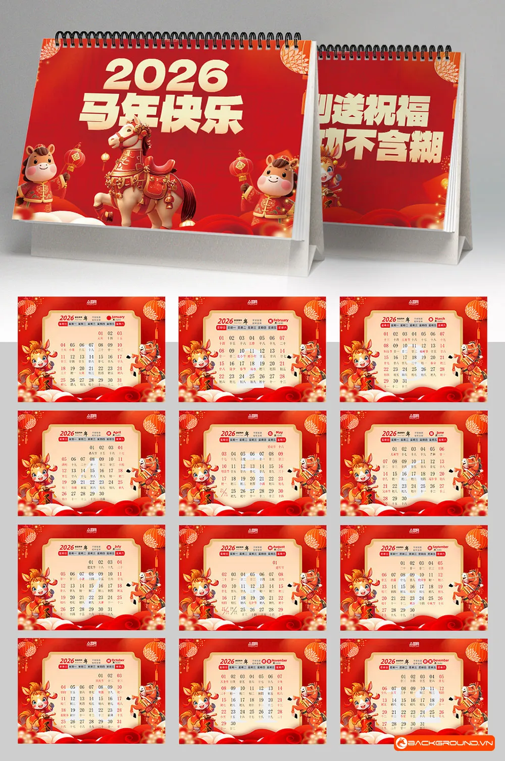 Mẫu lịch để bàn 2026 (40)