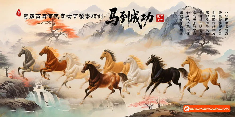 Tranh mã đáo thành công 2026 (26)