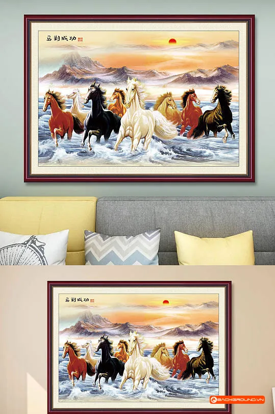 Tranh mã đáo thành công 2026 (3)