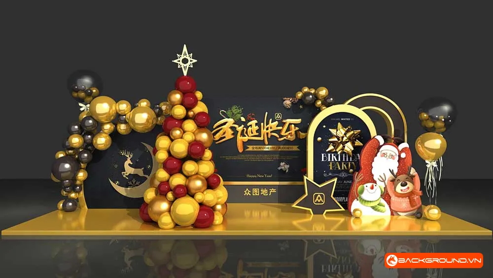 Backdrop Giáng Sinh Noel 2026 (8)