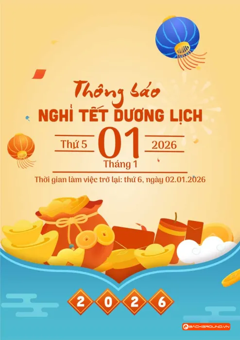 Lịch nghỉ Tết dương lịch (4)