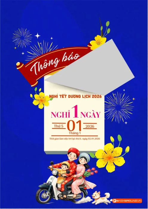 Lịch nghỉ Tết dương lịch (5)