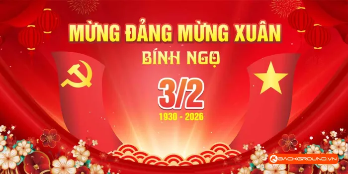 Pano - Phông Nền Mừng Đảng Mừng Xuân 3-2 (2)