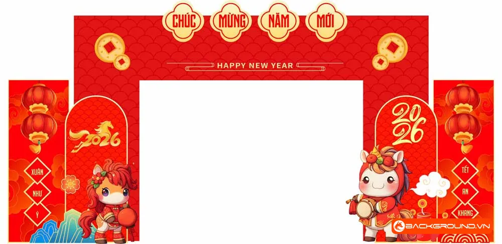 Cổng chào Tết 2026 (2)