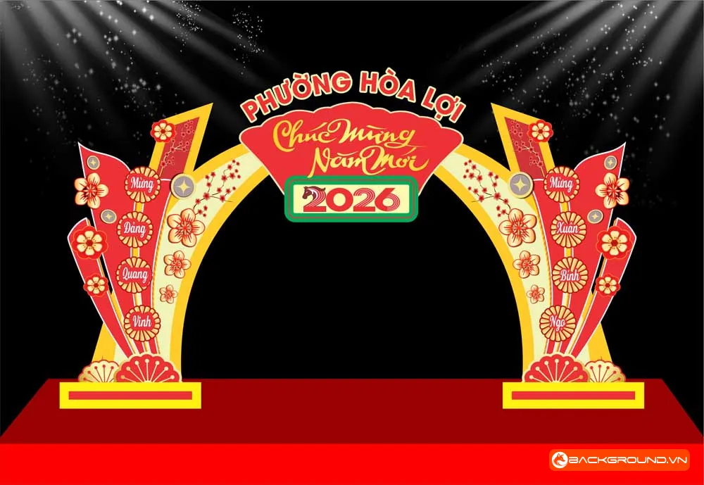 Cổng chào Tết 2026 (7)
