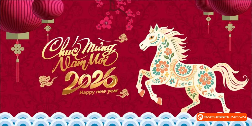 Background -  Phông nền sân khấu Tết 2026 (132)