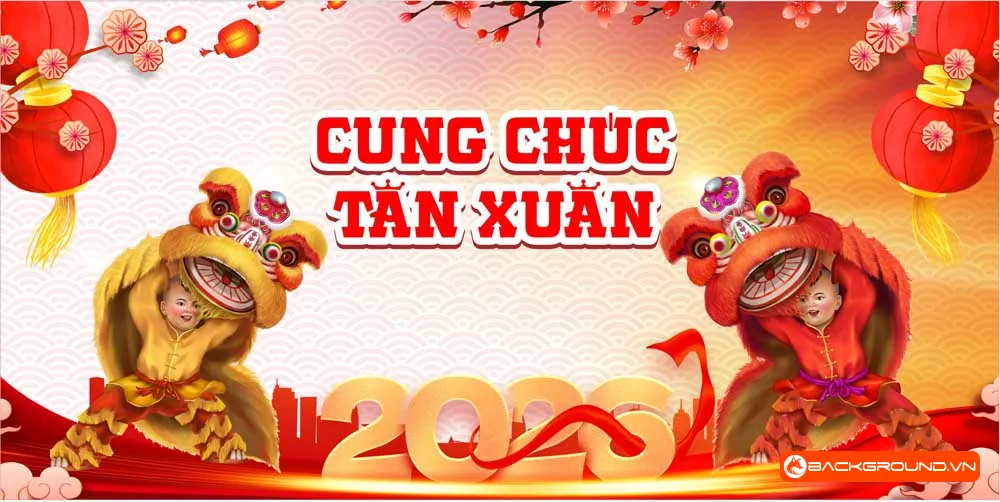 Background -  Phông nền sân khấu Tết 2026 (134)