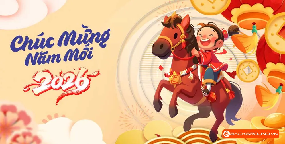 Background -  Phông nền sân khấu Tết 2026 (150)