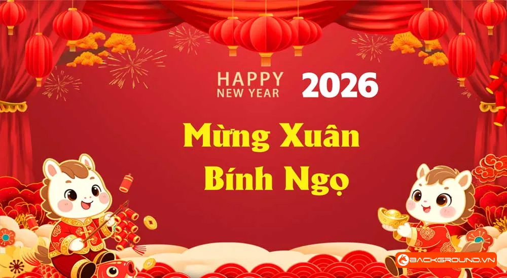 Background -  Phông nền sân khấu Tết 2026 (151)
