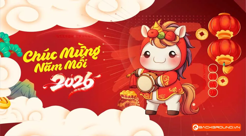 Background -  Phông nền sân khấu Tết 2026 (154)