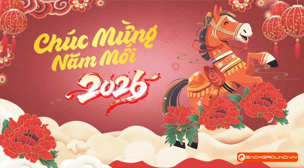 Background -  Phông nền sân khấu Tết 2026 (157)