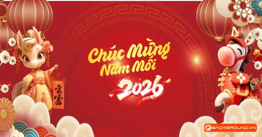 Background -  Phông nền sân khấu Tết 2026 (159)